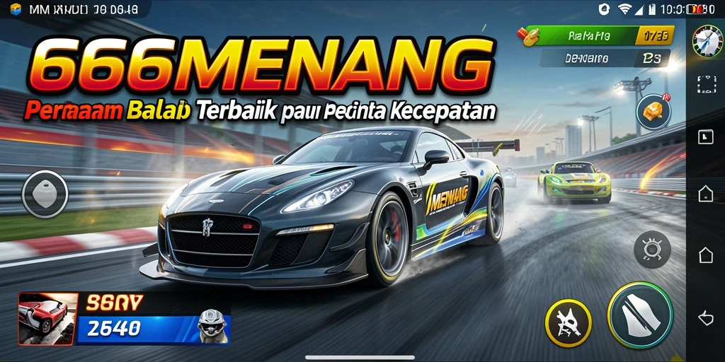 Gameplay balap menegangkan dengan berbagai kendaraan dan trek unik.