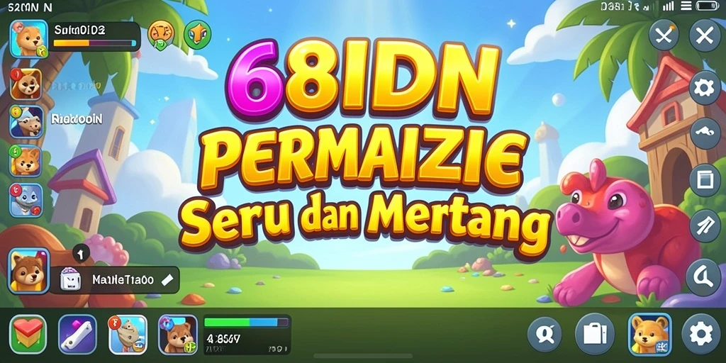 Gameplay menantang di 68IDN dengan teka-teki seru.