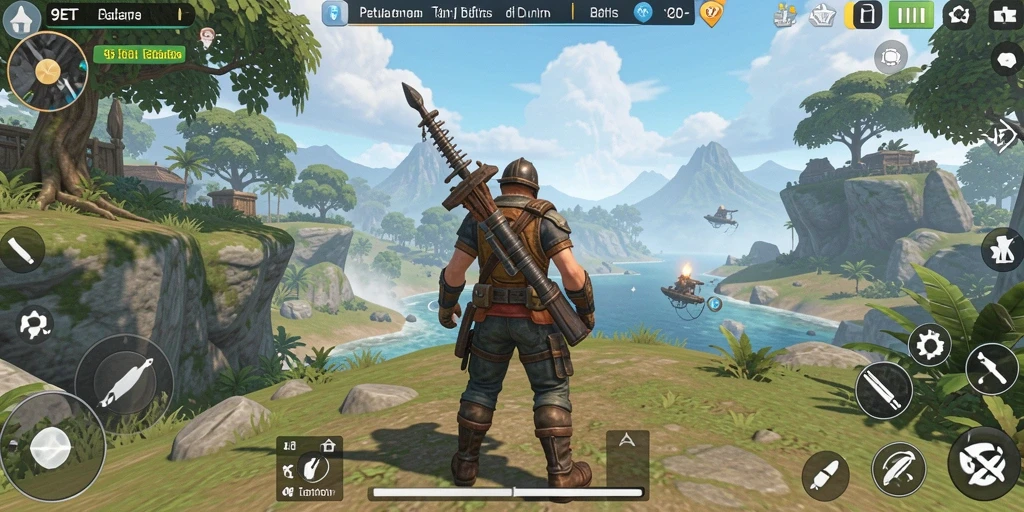 Tampilan menarik dari gameplay Open World 9ET.