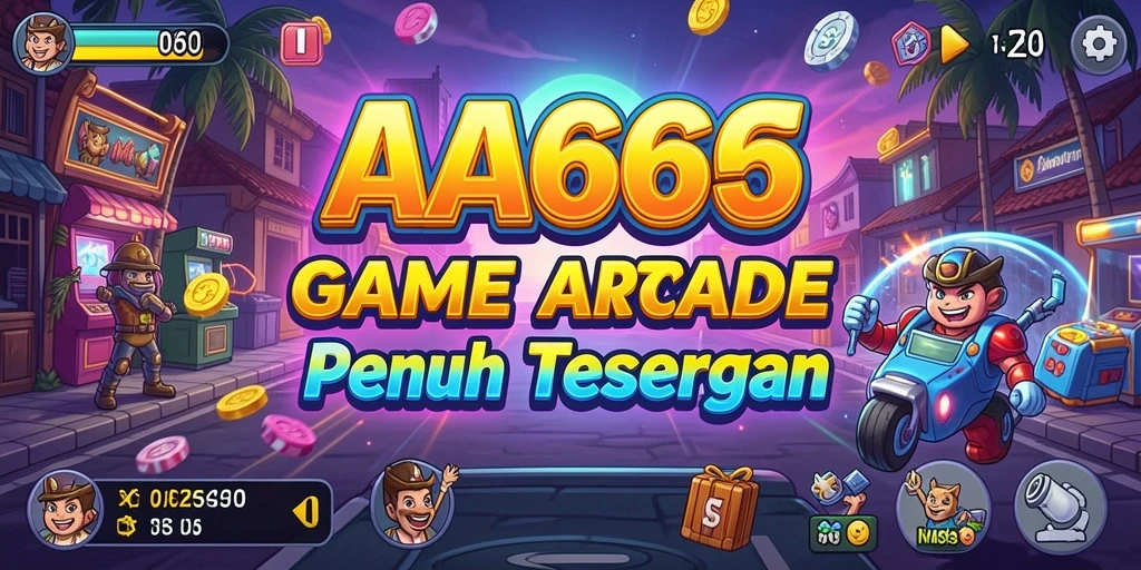 Gameplay dinamis dari AA666 yang penuh aksi arcade.