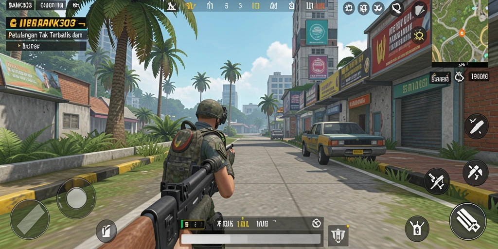 Gameplay seru dan grafis memukau dari BANK303