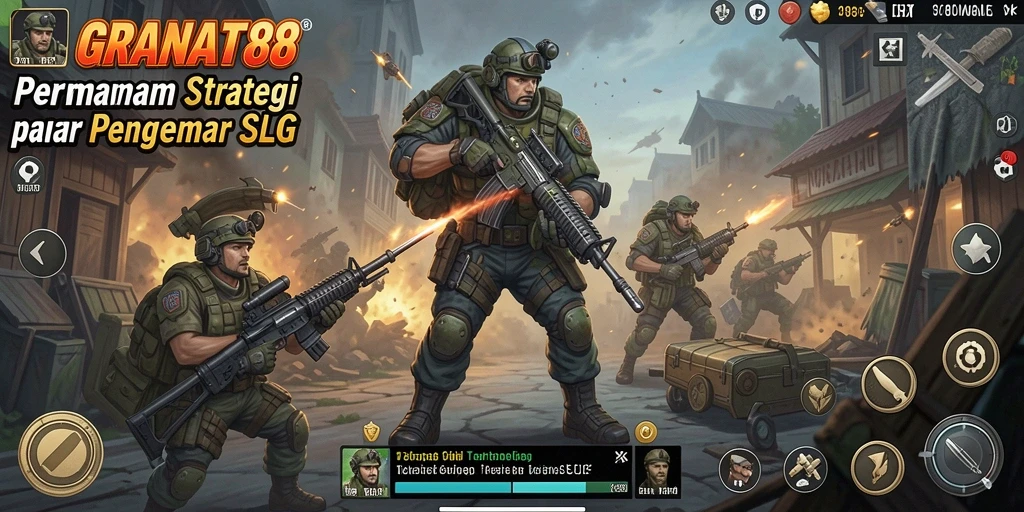 Tangkapan layar dari gameplay menarik di GRANAT88.