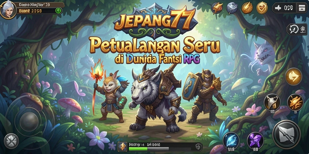 Gambaran gameplay menegangkan dalam <strong>JEPANG77</strong>, aksi RPG seru dan mendebarkan.