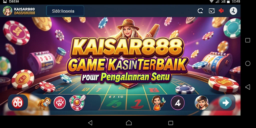 Tampilan gameplay seru dan menghibur di KAISAR888.