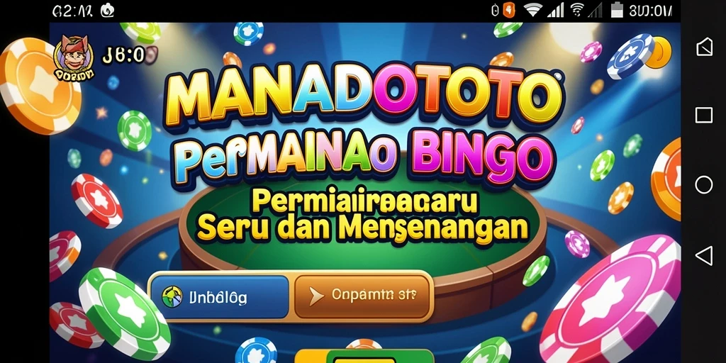 Screenshot MANADOTOTO menunjukkan keseruan permainan Bingo.
