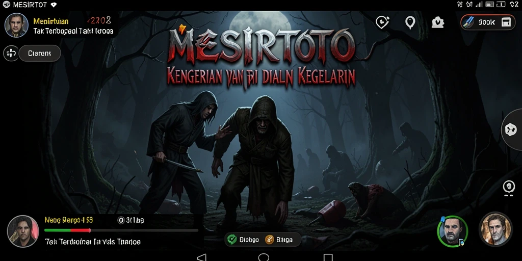 Gameplay seram yang menegangkan dan penuh misteri di MESIRTOTO.