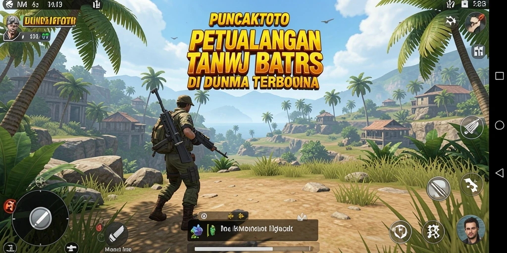 Tampilan gameplay PUNCAKTOTO yang memukau di dunia terbuka.
