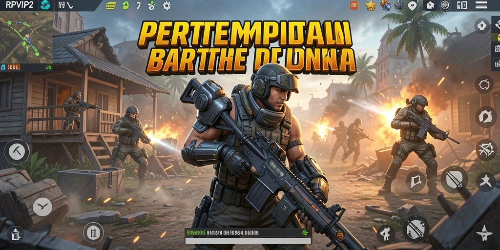Tampilan gameplay RPVIP2 menghadirkan aksi seru dan strategi pertempuran.