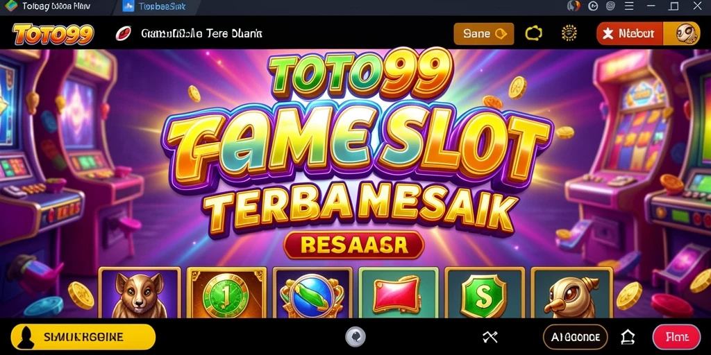 Menampilkan gameplay seru dari TOTO99 dengan beragam tema Slot.